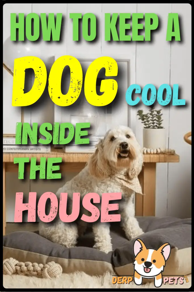 How to keep a dog cool inside the house