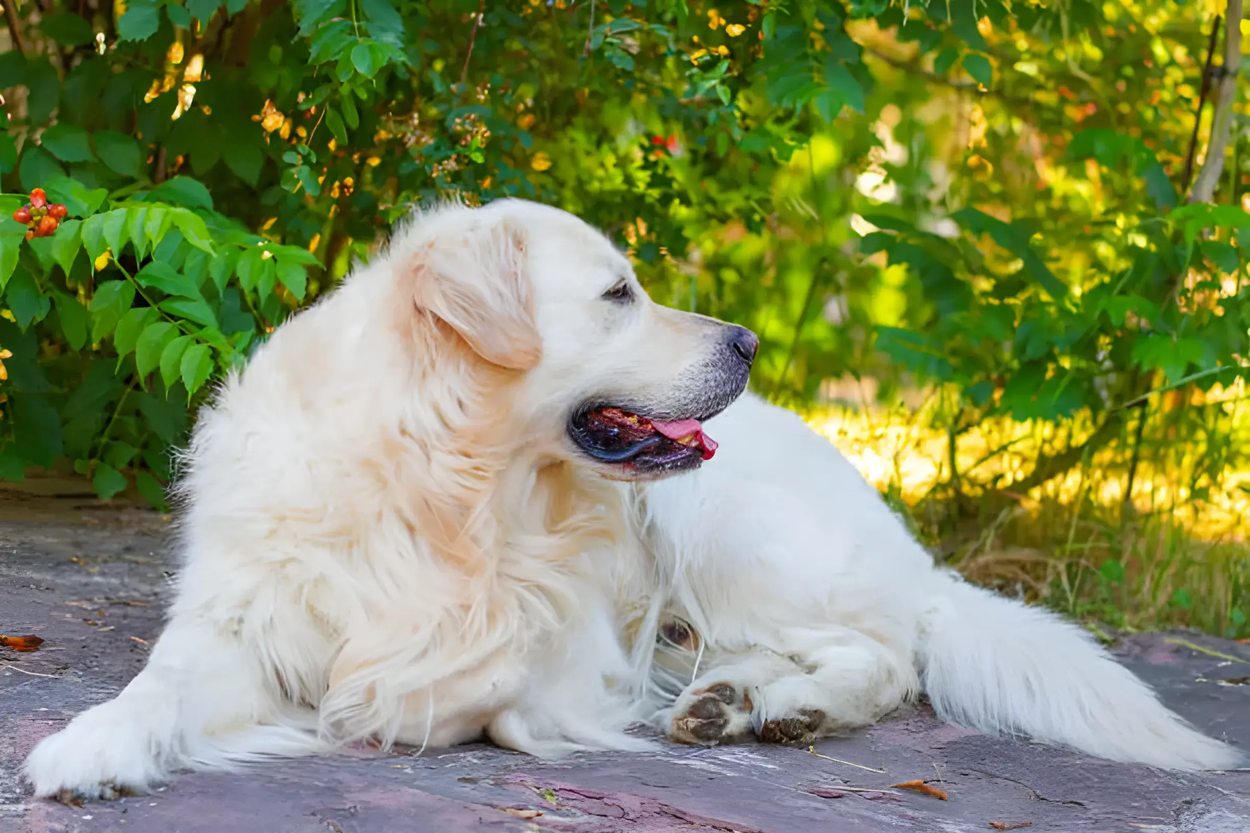 Great Pyrenees Golden Retriever Mix