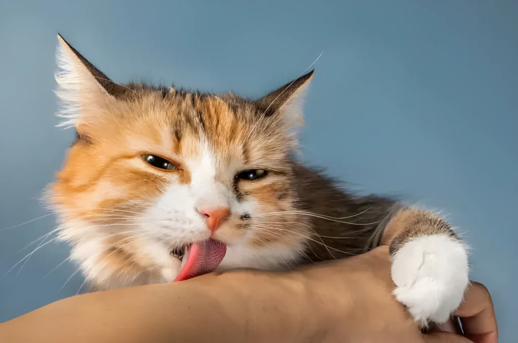 What Does it Mean When Cats Bite Then Lick You 
