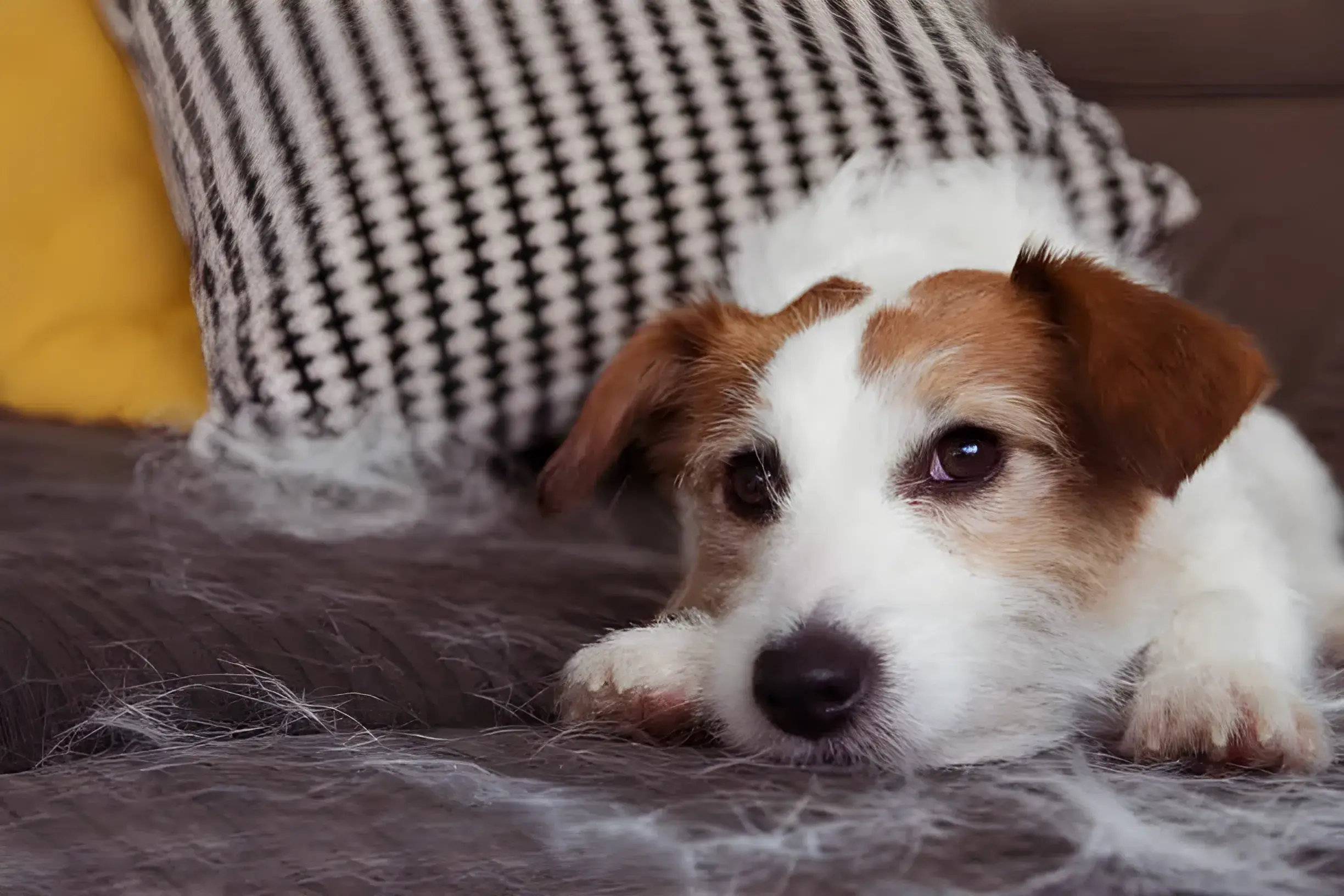 Short-Haired Dog Shedding
